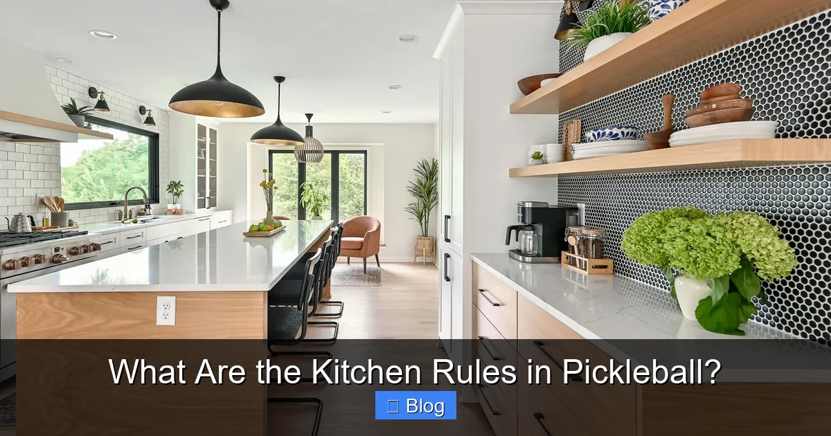 What Are the Kitchen Rules in Pickleball?