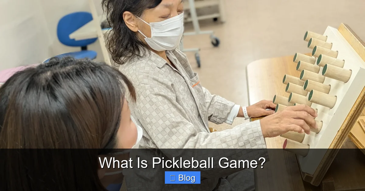 What Is Pickleball Game?