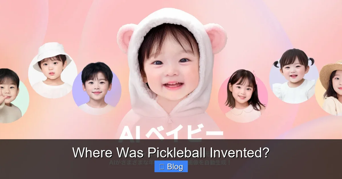 Where Was Pickleball Invented?