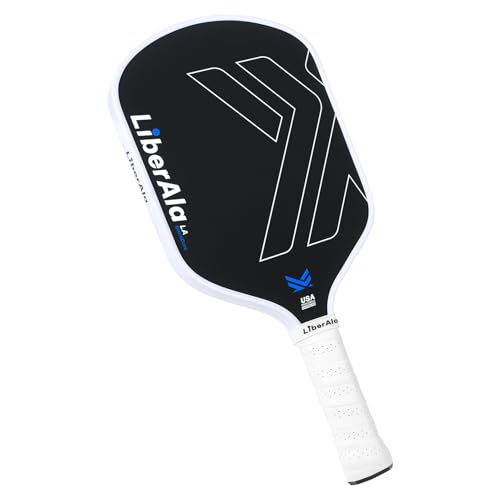 LiberAla Pro Pickleball Paddles, Raw Carbon Fiber Surface