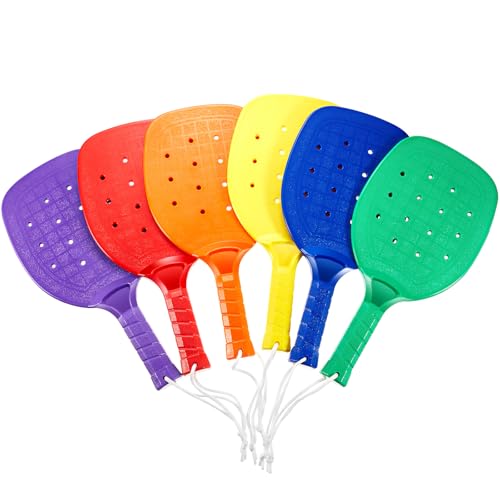 Seenelling Plastic Paddleball Racket PE Equipment for...