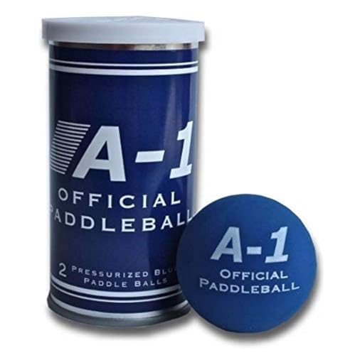 A-1 Official Paddleballs / Two Paddleballs Per Pressurized...