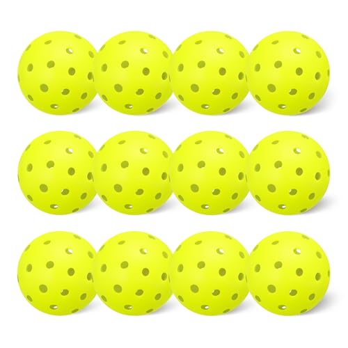 Amazon Basics Outdoor Pickleball Balls, USAPA Approved,...