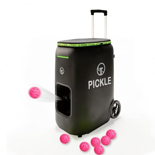 Titan ONE Pickleball Machine with Internal Oscillation and...