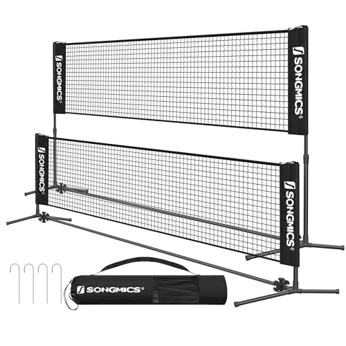 SONGMICS 10 ft Badminton Net, Height Adjustable USYQ300HV1