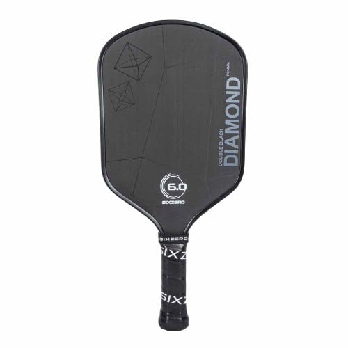 Six Zero Double Black Diamond Control Paddle, 16mm, Black
