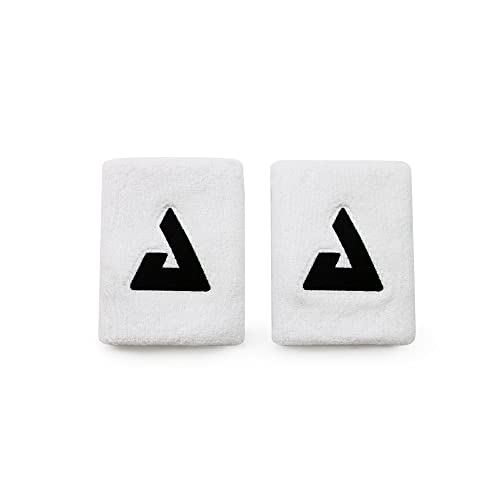 JOOLA Trinity Wristband 2 Pack – White Sweatbands