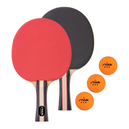 STIGA Performance 2 Player Ping Pong Set with Rackets
