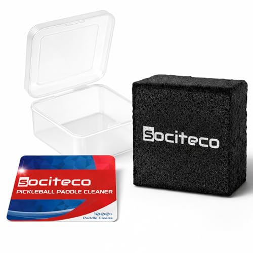 SOCITECO Pickleball Paddle Eraser, Carbon Fiber Pickleball...
