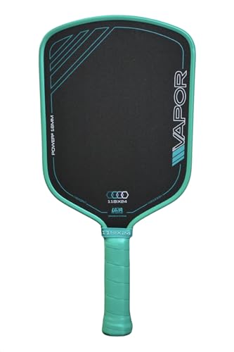 11SIX24 Pickleball | Vapor Power 2 (Teal) Gen 4 Technology