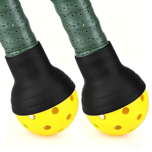 Pickleball Silicone Ball Retriever, Paddle Suction Cup, 2...