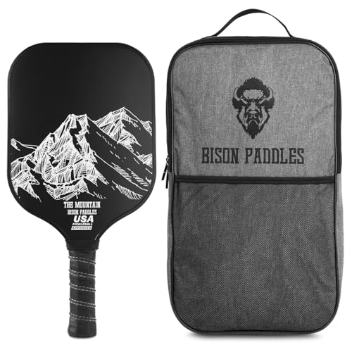 Bison Paddles: Carbon Graphite Pickleball Paddles -...