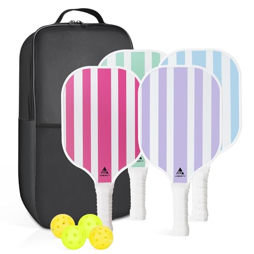 AOBORTY Pickleball Paddles 4 Pack - USAPA Graphite Set