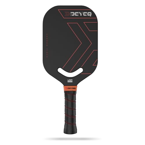 DGYGQ Pickleball Paddles, Edgeless Carbon Fiber Pickleball...