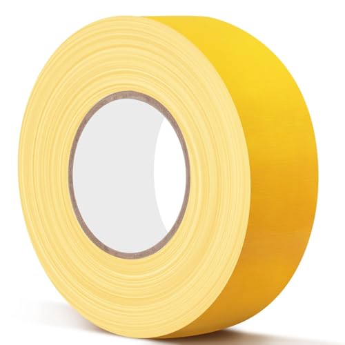 HolderProf Outdoor Pickleball Court Tape, 2in x 230FT Yellow