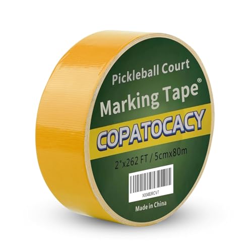 Pickleball Court Tape 2” x 262ft – Heavy Duty