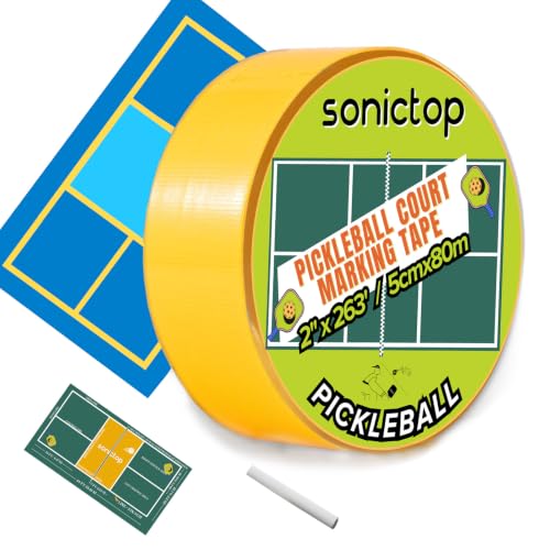 SONICTOP Pickleball Court Marking Kit, 2