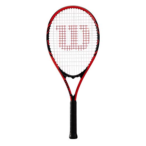 Wilson Federer Adult Recreational Tennis Racket - Red