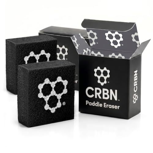 CRBN Pickleball - Paddle Eraser, Best Carbon Fiber Cleaner