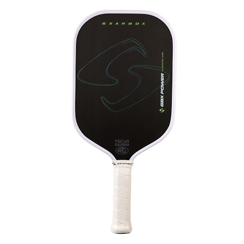Gearbox GBX Power Elongated Pickleball Paddle – Carbon Fiber