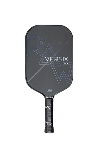VERSIX RAW Carbon Fiber Pickleball Paddle, 15mm, 7.9 oz