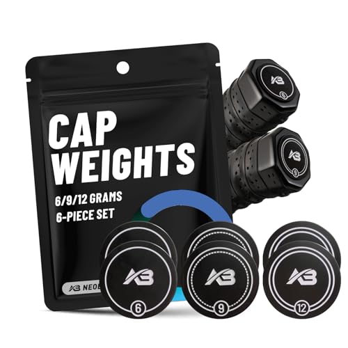 Cap Weights for Pickleball Paddles, Weighted End Cap...
