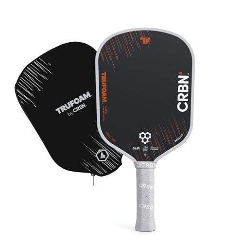 CRBN Pickleball, TruFoam Barrage 4 Pickleball Paddle,...