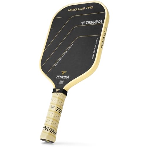TENVINA Pickleball Paddles, Thermoformed T700SC Carbon...